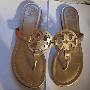 Tory Burch Miller Sandals gold 7